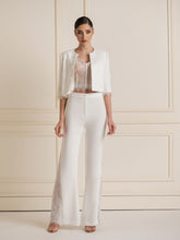 Lace Bustier Suit Set